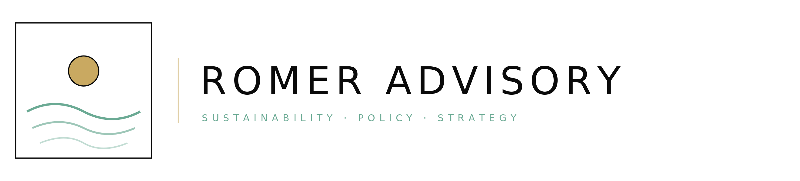Romer Advisory — Sustainability · Policy · Strategy